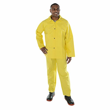 CORDOVA DEFIANCE-FR, Rain Suit, 3 Piece, 4XL R8023FR4XL